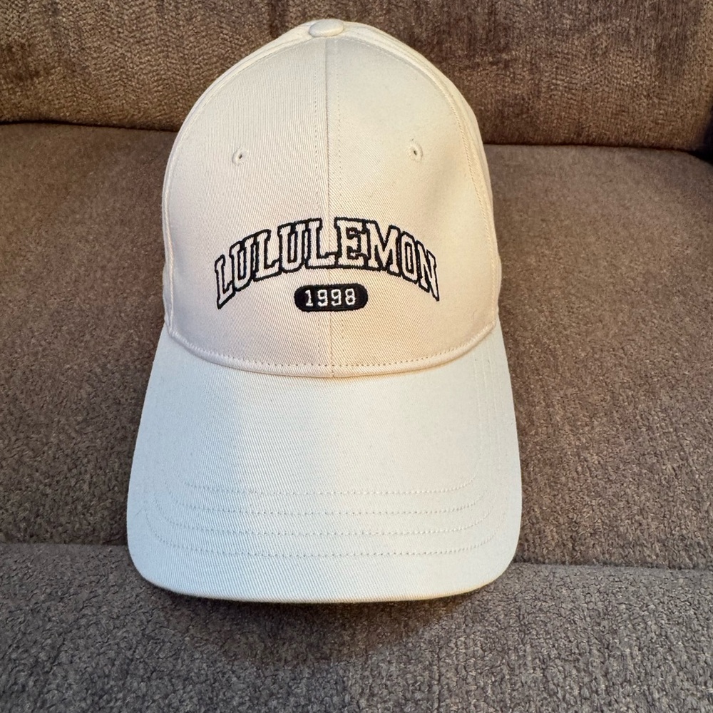 Lululemon Athletica White Cap